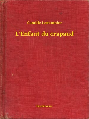 cover image of L'Enfant du crapaud